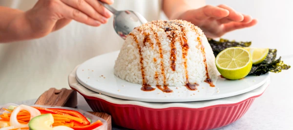 Almuerzos para bajar de peso: opciones deliciosas con arroz