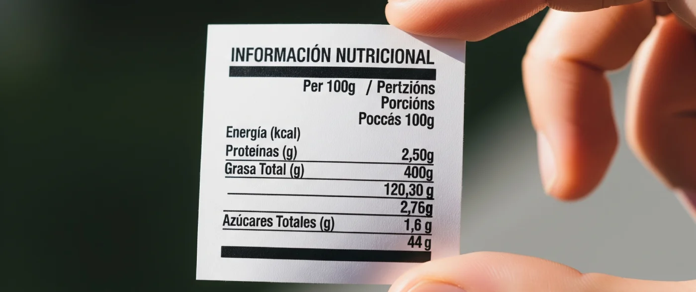 Tabla nutricional del arroz