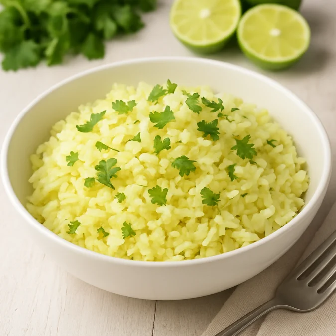 Arroz al limón