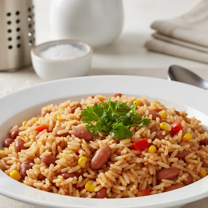 Arroz con frijoles